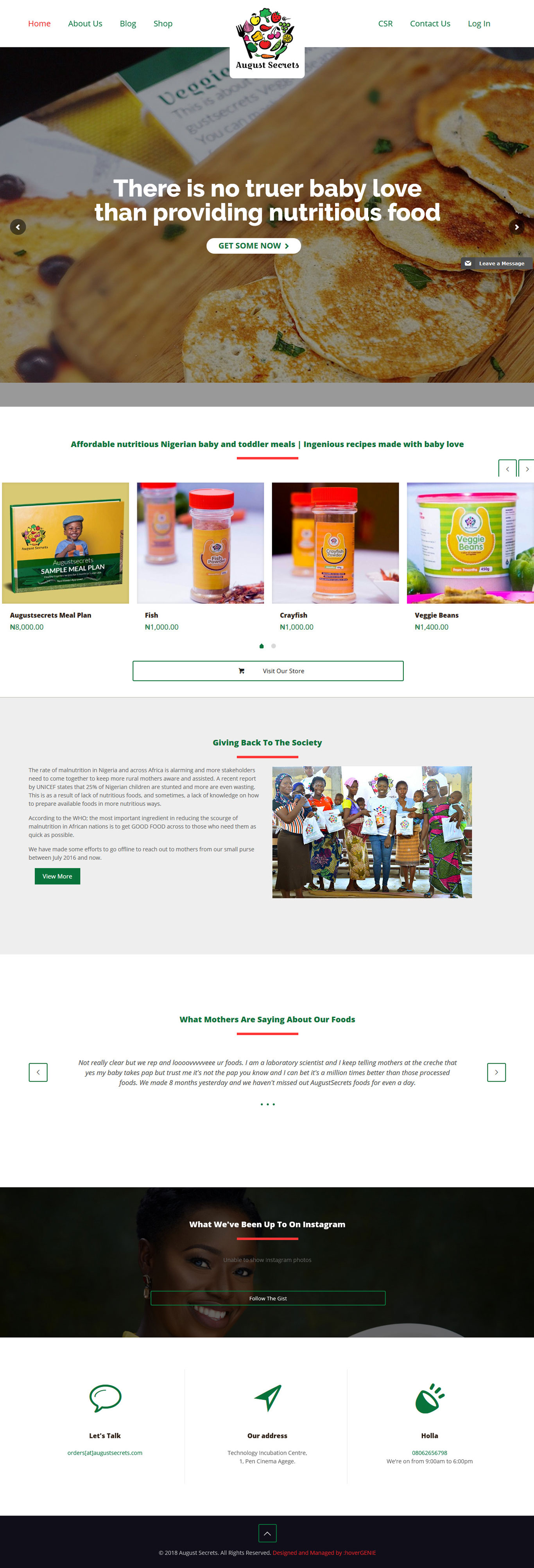 AugustSecrets | Brand Development Nigeria