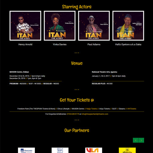 Website Design for Itan - hoverGENIE