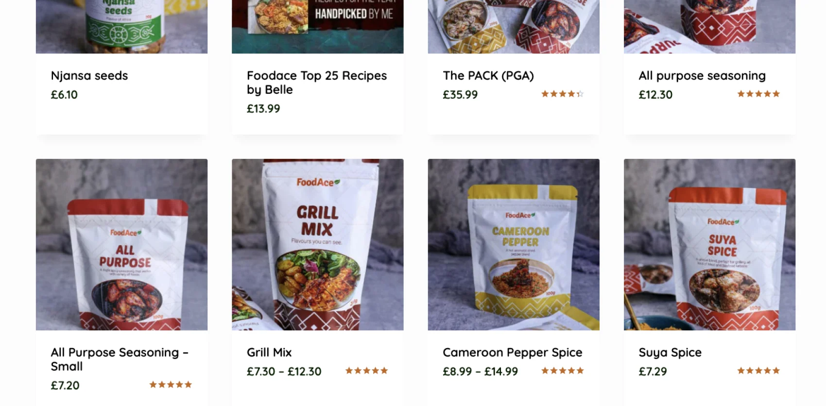 Foodace - eCommerce Growth & Optimisation Package