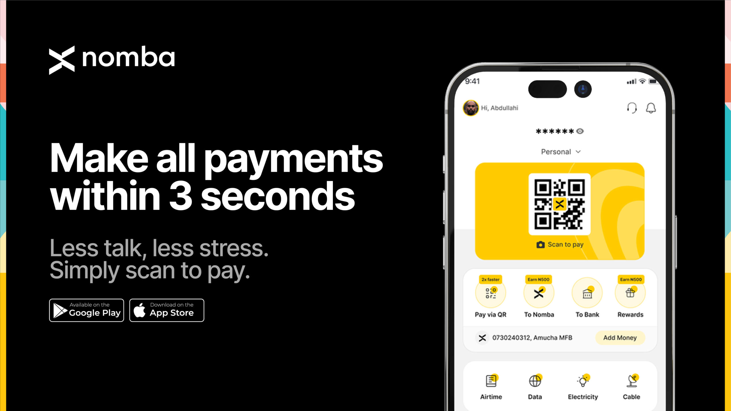 Hover Genie X Nomba | Full-funnel User Acquisition Campaign - Paid Ads
